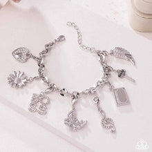 Load image into Gallery viewer, Paparazzi Chain Bracelet (Charms) - Silver