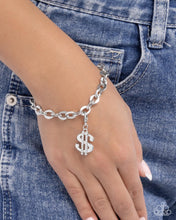 Load image into Gallery viewer, Paparazzi Shopping Spree White Charm