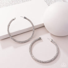 Load image into Gallery viewer, Paparazzi Classy Condition - White Earrings (May 2025 Life Of The Party)