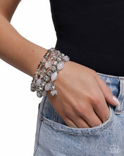 Load image into Gallery viewer, Paparazzi Bewitching Bear White Bracelet
