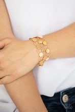 Load image into Gallery viewer, Paparazzi Net Result Necklace and Cast A Wider Net Bracelet - Gold Set