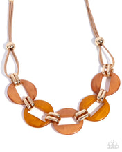 Load image into Gallery viewer, Paparazzi Endearing Elegance - Orange Necklace