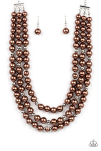 Load image into Gallery viewer, Paparazzi Needs No Introduction - Brown Necklace