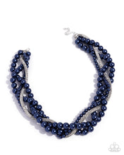 Load image into Gallery viewer, Paparazzi Pearl Pinnacle Blue Necklace