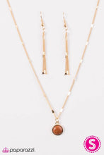 Load image into Gallery viewer, Paparazzi Versed in Glitter Brown Necklace