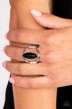 Load image into Gallery viewer, Paparazzi Spartan Stone - Black Ring