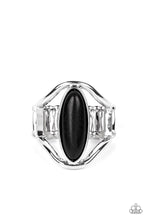 Load image into Gallery viewer, Paparazzi Spartan Stone - Black Ring