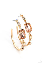 Load image into Gallery viewer, Paparazzi Elite Ensemble - Gold Earring