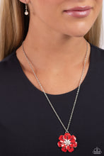 Load image into Gallery viewer, Paparazzi Beyond Blooming - Red Necklace