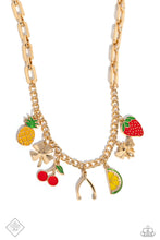 Load image into Gallery viewer, Paparazzi Fruit Festival - Gold Necklace