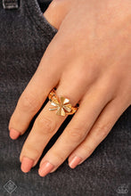 Load image into Gallery viewer, Paparazzi Framed Finish - Gold Ring