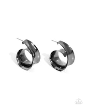 Load image into Gallery viewer, Paparazzi Curly Cadence - Black Earring
