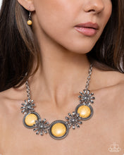 Load image into Gallery viewer, Paparazzi Cowboy Casanova - Yellow Necklace