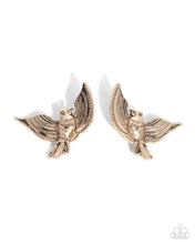 Load image into Gallery viewer, Paparazzi Bird of PLAY - Gold Earring