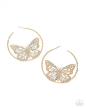 Load image into Gallery viewer, Paparazzi Aerial Alias - Gold Earring