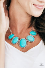 Load image into Gallery viewer, Paparazzi Noble Nomad Blue Necklace