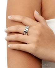 Load image into Gallery viewer, CACHET by Paparazzi Promising Rhodium Ring - SIze 8