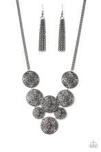 Load image into Gallery viewer, Paparazzi Malibu Idol Necklace and Modestly Malibu Bracelet - Black Set