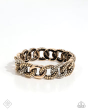 Load image into Gallery viewer, Paparazzi Assertive Austerity Gold Bracelet (March 2025 Magnificent Musings)
