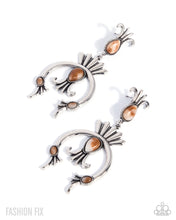Load image into Gallery viewer, Paparazzi Bohemian Balance Brown Earrings (Simply Santa Fe May 2026)