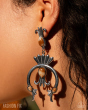 Load image into Gallery viewer, Paparazzi Bohemian Balance Brown Earrings (Simply Santa Fe May 2026)
