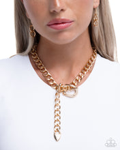 Load image into Gallery viewer, PRE-ORDER - Paparazzi Bold Buckle Gold Necklace