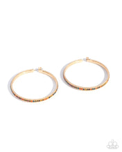 Load image into Gallery viewer, Paparazzi Candescent Collision Gold Earrings