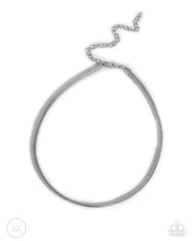 Load image into Gallery viewer, Paparazzi Captivating Choker Silver Choker Necklace