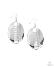 Load image into Gallery viewer, Paparazzi Carved Chic Silver Earrings