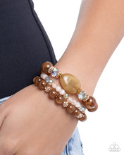 Load image into Gallery viewer, Paparazzi Cheerful Collection Brown Bracelet