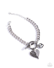 Load image into Gallery viewer, Paparazzi Cherub Class Complete Look - White Necklace/Bracelet Set