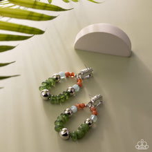 Load image into Gallery viewer, Paparazzi Cosmopolitan Color Green Earrings