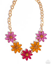 Load image into Gallery viewer, Paparazzi First Date Flowers Multi Necklace