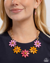 Load image into Gallery viewer, Paparazzi First Date Flowers Multi Necklace
