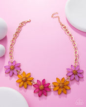 Load image into Gallery viewer, Paparazzi First Date Flowers Multi Necklace