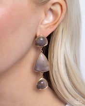 Load image into Gallery viewer, Paparazzi Foreign Exchange Brown Earring