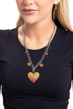 Load image into Gallery viewer, Paparazzi For the Most Heart Red Necklace