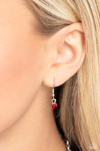 Load image into Gallery viewer, Paparazzi For the Most Heart Red Necklace