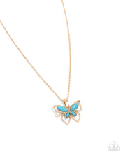 Load image into Gallery viewer, Paparazzi Papillon Persuasion Gold Necklace