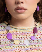 Load image into Gallery viewer, Paparazzi Reflective Redux - Purple Necklace