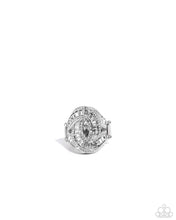 Load image into Gallery viewer, Paparazzi Sinuous Shimmer White Ring