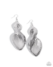 Load image into Gallery viewer, Paparazzi Skinny Spiral Silver Earring