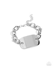 Load image into Gallery viewer, Paparazzi Sleek Suit Silver Bracelet