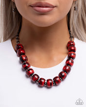 Load image into Gallery viewer, Paparazzi Swirled Serenity Red Necklace