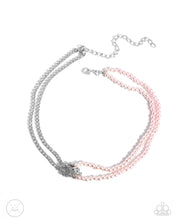 Load image into Gallery viewer, Paparazzi Twisted Twin Pink Choker Necklace