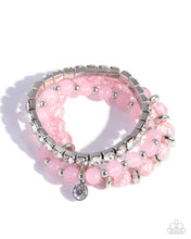 Load image into Gallery viewer, Paparazzi Shattered Style - Pink Bracelet
