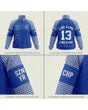 Load image into Gallery viewer, PRE-ORDER - Zeta Phi Beta Sorority Lightweight Houndstooth Windbreaker Jacket - Royal Blue