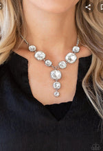 Load image into Gallery viewer, Paparazzi Legendary Luster White Necklace (Empower Me Pink 2020 Exclusive)