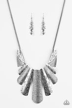 Load image into Gallery viewer, Paparazzi Untamed Silver Necklace (2019 Encore Exclusive)