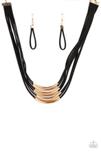Load image into Gallery viewer, Paparazzi Walk the Walkabout Brown Necklace (Also available in black and gold)